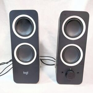 Logitech Z200 Black Multimedia Speakers Stereo Sound Multiple Devices *Tested